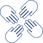 connect 1 Cancer hub connection and respite icon